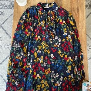 Tory Burch floral dress sz 4